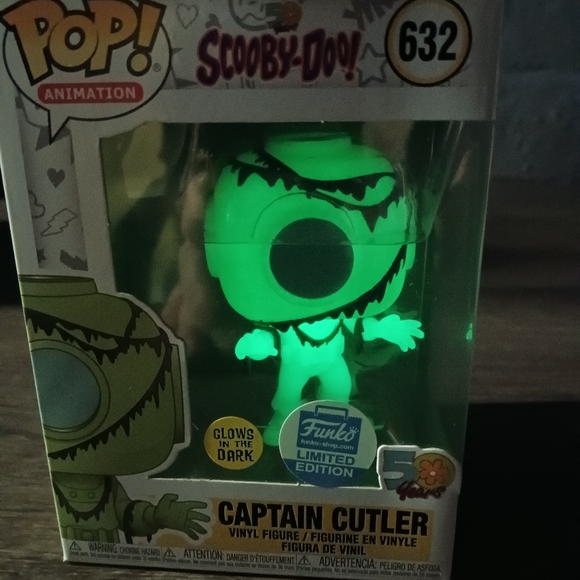 Freddy Funko as Captain Cutler Funko Pop Droppp limited release Scooby
